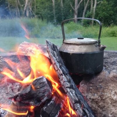 Eldningsteknik och utomhusmatlagning (tysk) (SVkopia)